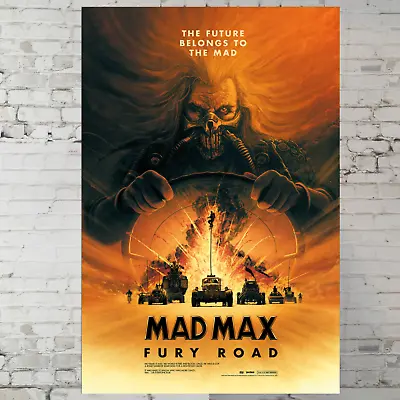 Mad Max Movie Poster Fury Road Tom Hardy Poster 11x17  Wall Art Trendy Poster • $14.90
