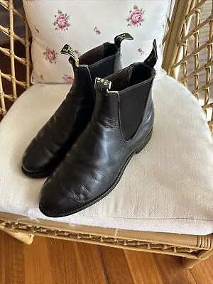 Mens Rm Williams Boots. Size 7.5gblackcomfort Craftsman  • $150