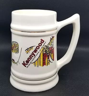 Vtg Kennywood Amusement Park Rollercoaster Souvenir Cup Mug Pittsburgh PA • $24.99