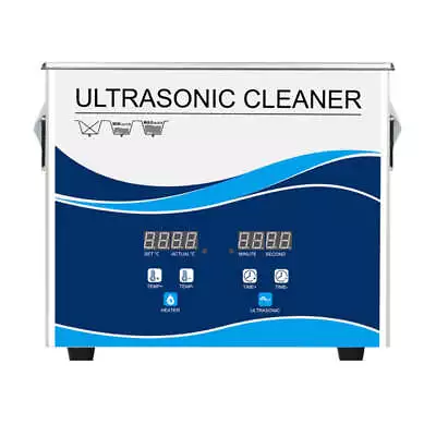 3.2L Digital Ultrasonic Cleaner Jewelry Ultra Sonic Bath Degas Parts Cleaning • $229