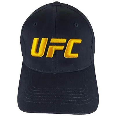 UFC Hat Cap S/MED 2021 Ultimate Fighting Championship Heavy Block Gold UFC NEW! • $17.58