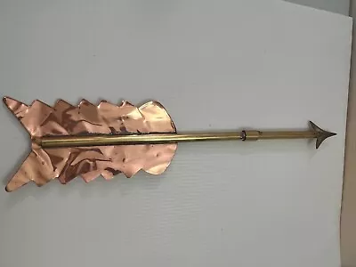 24  Copper Weathervane Replacement Arrow Part Metal Brass • $50.99