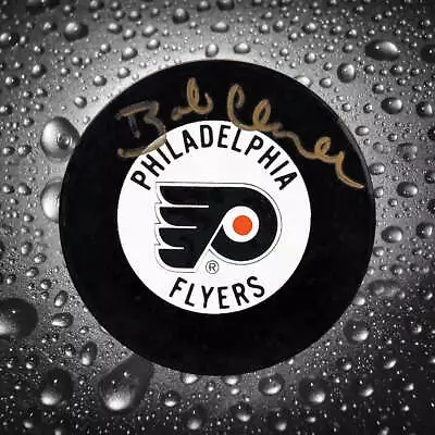 Bobby Clarke Philadelphia Flyers GOLD Autographed Puck • $58.14