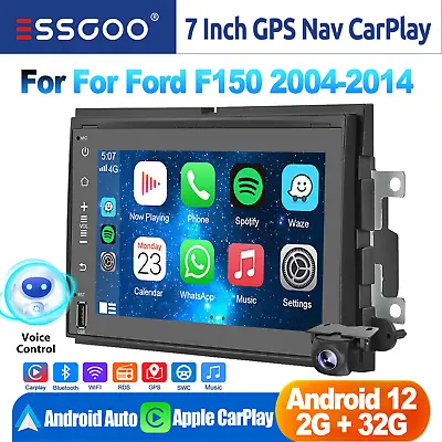Android 12 CarPlay 32G For Ford F150 F250 E350 Car Stereo GPS Navigation USB AHD • $124.99