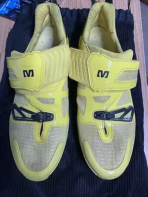 Mavic Ssc Carbon Tri Triathlon Shoes Size 40 Euro 7 Us Mens 8 Womens (7354) • $74.99