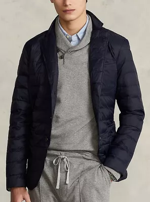 Polo Ralph Lauren Men's Water-Repellent Quilted Jacket - L • $219.50