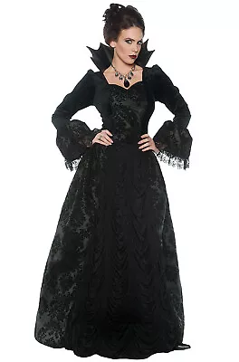 Renaissance Medieval Gothic Evil Queen Adult Costume • $41.71