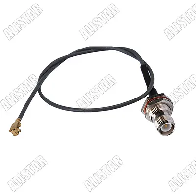 IPX / U.fl To RP-TNC Female With O-Ring Pigtail 50 Ohm Cable 1.13mm 15cm • $1.88
