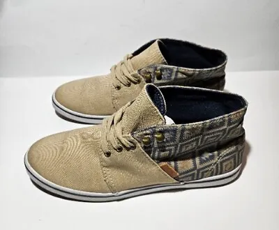 Vans Camryn Slim Native Taos Taupe Women's Mid Top Skate Shoes Sneakers Size 9.5 • $21.50