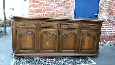 French Oak Traditional Sideboard With Key • $1800
