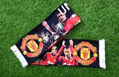 Manchester United Legends Scarf Football Soccer One Size Unisex • $26.10