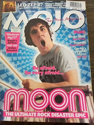 Mojo Magazine #58 Sept 1998 Keith Moon; Page/Plant; Bob Mould; Baaba Maal • $8