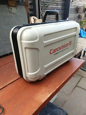 Vintage Retro Canon Camcorder Hard Shell Case Canovision 8 Film Tv Prop • £22.99