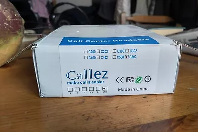 Callez C502 Usb Call Centre Headset • £14