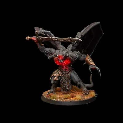 Well Painted Daemon Prince Chaos Warhammer 40k AoS Fantasy • £95