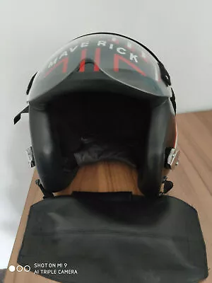 Top Gun Maverick 2020 Flight Helmet Movie Prop Pilot Naval Aviator W/ Back Strap • $951.58