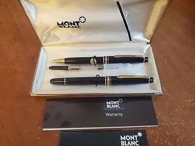 Montblanc Meisterstuck 144 14k F & Bp Set • $329