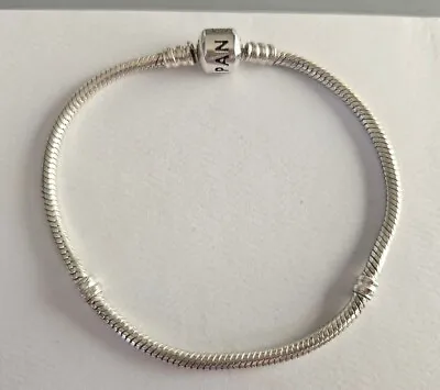 Genuine Silver Pandora Moments Snake Charm Bracelet 20cm S925 ALE • £0.99