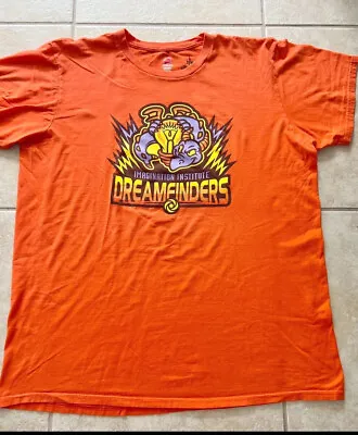 Disney World Epcot Dreamfinders Figment Imagination Institute T-shirt Adult XL • $45