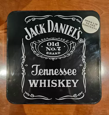 Jack Daniels Poker Set Tin (Hip Flask Not Included) • £14.99