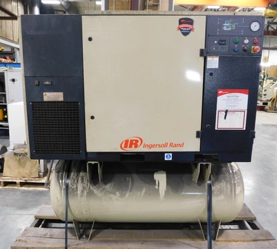 $7500 • Buy #10823: Ingersoll Rand 25 HP Screw Air Compressor W/Dryer