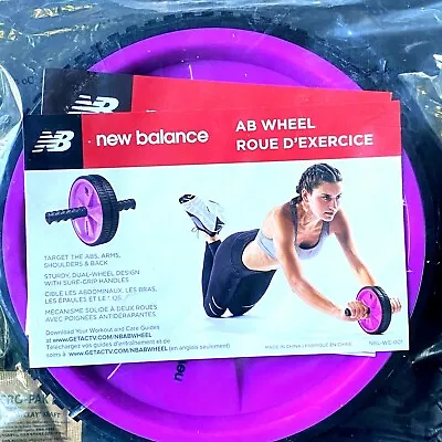 New Balance Ab ROLLER Body Workout Exerciser Abdominal Core Muscle Fab Fit Fun  • $13.67