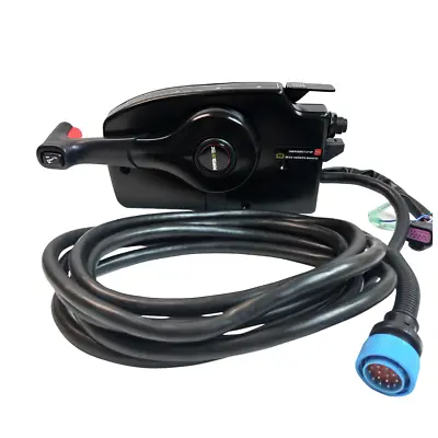 Mercury Outboard Side Remote Control Box 881170A13  Pull With 14pin 15FT Harness • $169.62