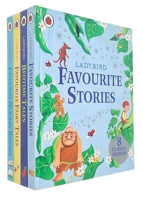 Ladybird Stories 4 Books Collection Set Ladybird Favourite Stories Fairy Tales • £24.99