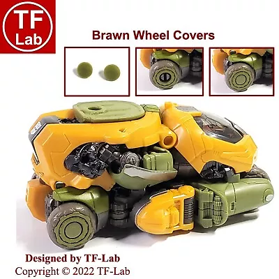 Wheel Covers Upgrade Kit:Transformers Studio Series SS 80 Brawn Bumblebee TF-Lab • $2.63