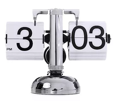 Flip Clock Vintage Desk Clock Retro Flip Down ClockFlip Digital ClockMechan... • $64.77