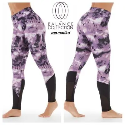 NWT MARIKA Balance Collection Women Sz. S Yoga Diana High-Waist Printed Leggings • $25