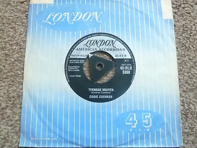 Eddie Cochran Teenage Heaven/ I Remember London Tri Centre From 1959 • £34.99