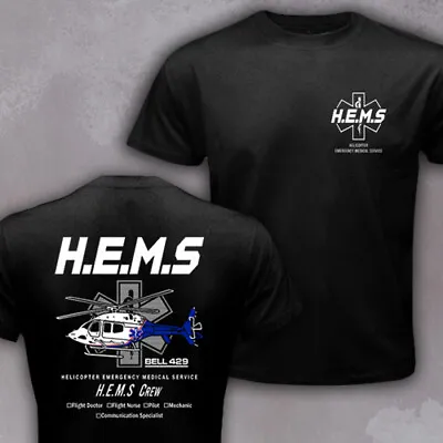 New Doctor Flight Medic Helicopter EMS Paramedic Bell 429 T-shirt • $22.99