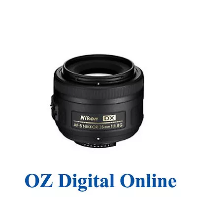 New Nikon AF-S DX NIKKOR 35mm F1.8G 35 Mm F/1.8 G AuWty • $416.90