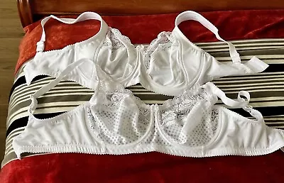 Two Brand New Bras By Miss Mary Of Sweden Unworn Size 36e • £49