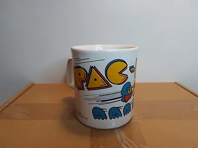 Vintage Pac-Man Midway Kiln Craft Staffordshire 1980 England Coffee Cup Mug • $13.39