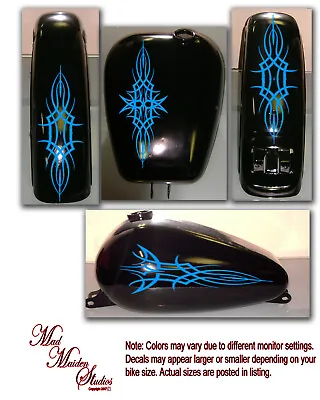 Motorcycle Decal Set Motorcycle Graphics Motorcycle Decals Stickers  • $49.99