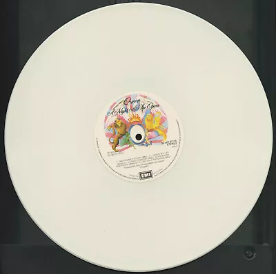 Queen - A Night At The Opera 1978 Ducth White Vinyl • £100