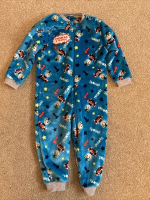 £4.95 • Buy Thomas The Tank Engine All In One/pyjamas Age 2-3