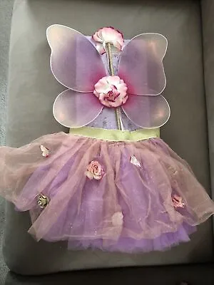 Monsoon Children Fairy Flower Dress Up Set 3-8 Years. Purple/pink/Gold. Bnwtags. • £15