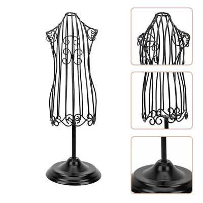£26.47 • Buy Metal Wire Frame Freestanding Display Stand Dress Form Display Stand Female