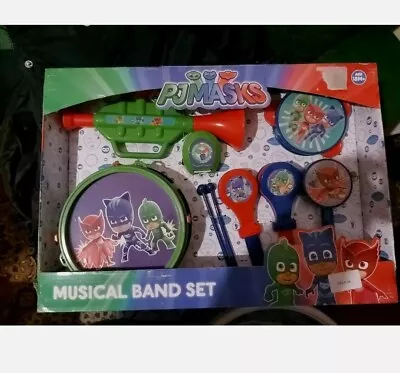 2x PJ MASKS  Musical Band Set Ideal Gift HTI 1384118 Ugg • £14.99