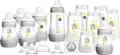 £81.54 • Buy MAM Easy Start Anti-Colic Bottle Starter Set, Grey, Large  Designs May Vary