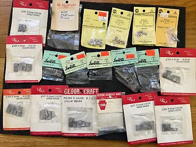 Kramer Products TRAINS N SCALE  PARTS  19  PIECES  NEW  Miniatures Keystone • $39.99