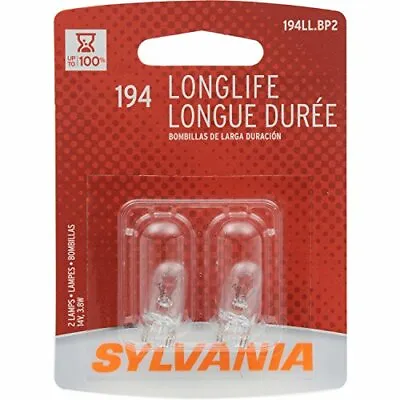 SYLVANIA 194 Long Life Miniature Bulb (Pack Of 2) • $6.06