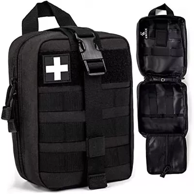 Tactical First Aid Pouch Military Molle EMT Pouch Rip Away Multi Pocket Med Bag • $11.98