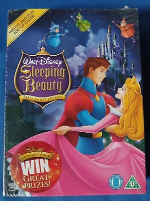 SLEEPING BEAUTY (1959) 50th Ann. Platinum Edition Pop-Up Case DVD * NEW SEALED * • £24.97