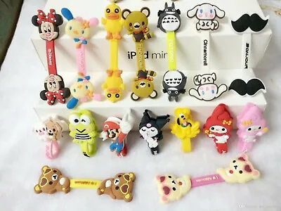 £2.99 • Buy 5x Cartoon Silicone Cable Organiser Bobbin Winder Protector Wire Cord Holder