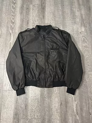 Members Only Jacket Mens XL 44 Bomber Cafe Racer Coaches Windbreaker Vintage • $28