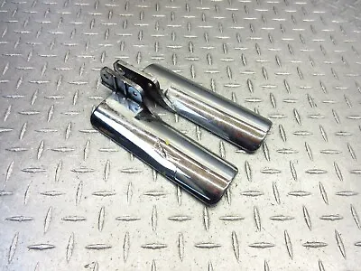 2008 07 08 Kawasaki Vulcan Mean Streak VN1600 OEM Fork Covers Chrome Protectors • $23.20